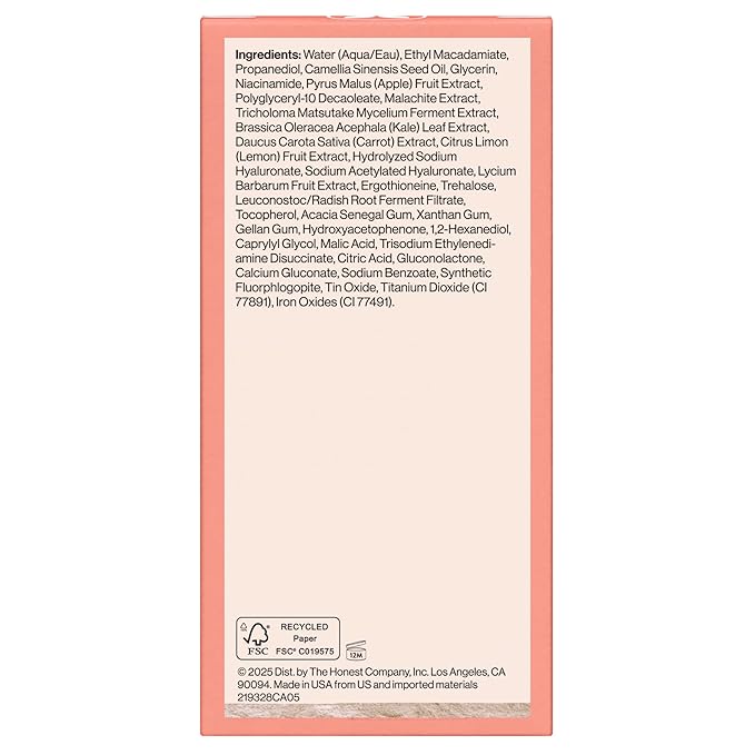 Honest Beauty Daily Green Juice Antioxidant Super Serum | Improves Skin Tone + Texture | Gentle for Sensitive Skin, Fragrance Free, Vegan | 1 fl oz-Velvo Beauty