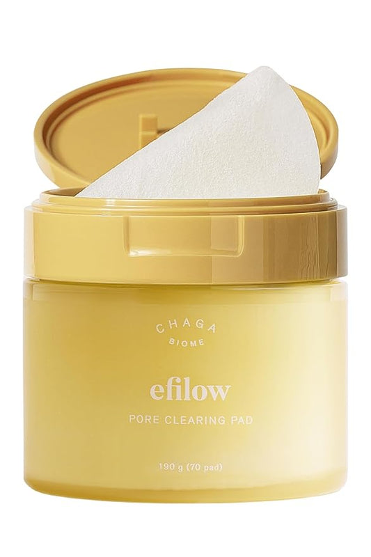 Chaga Mushroom Biome Pore Clearing Pad 70 Sheets | Pore-Smoothing Facial Cleansing Pads-Velvo Beauty
