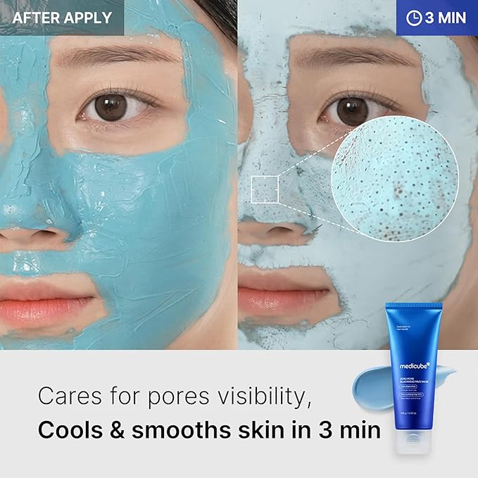 Medicube All-in-One Duo for Pore and Skin Texture Care: Zero Pore Pads 2.0 and Zero Pore Blackhead Mud Facial Mask-Velvo Beauty