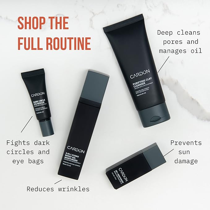Cardon | Dark Circle Rescue for Men and Women | Under Eye Roller Eye Stick Massager for Puffy Eyes, Dark Circles, Bags, Wrinkles | Made with Peptides, Niacinamide, Hyaluronic Acid-Velvo Beauty