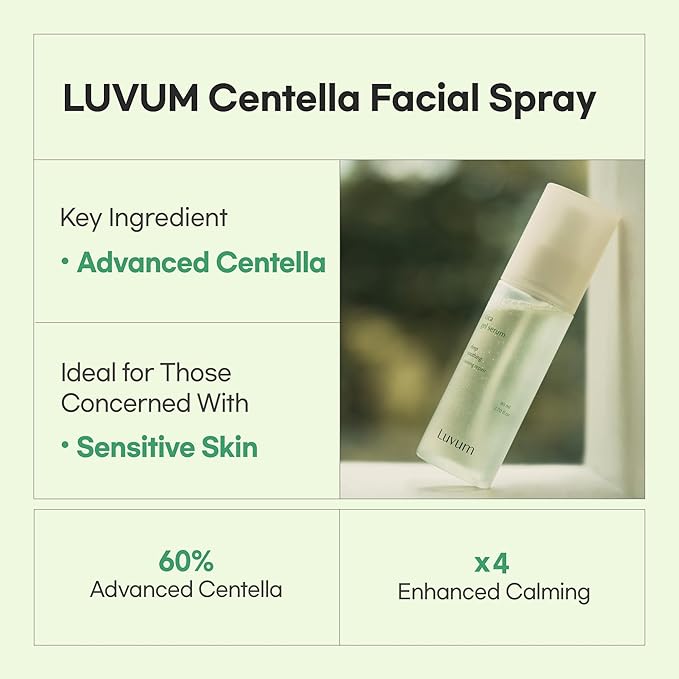 Calming Repair Cica Gel Serum, Centella Mist, Facial Spray, 2.70 fl. oz-Velvo Beauty