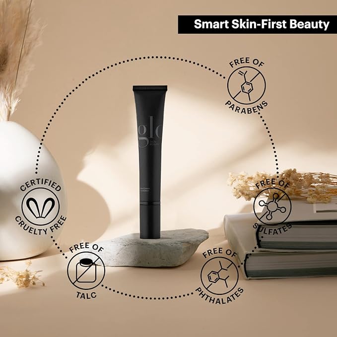 Glo Skin Beauty Satin Cream Foundation Makeup for Face, Beige Medium - Full Coverage, Semi Matte Finish, Conceal Blemishes & Even Skin Tone-Velvo Beauty