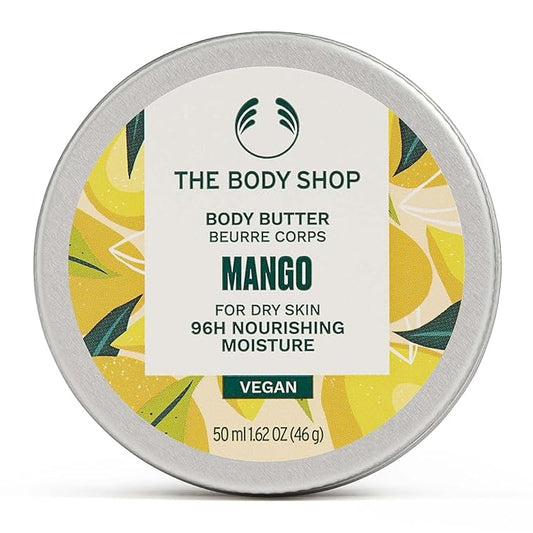 The Body Shop Mango Body Butter – Nourishing & Moisturizing Skincare for Very Dry Skin – Vegan – 1.62 oz-Velvo Beauty