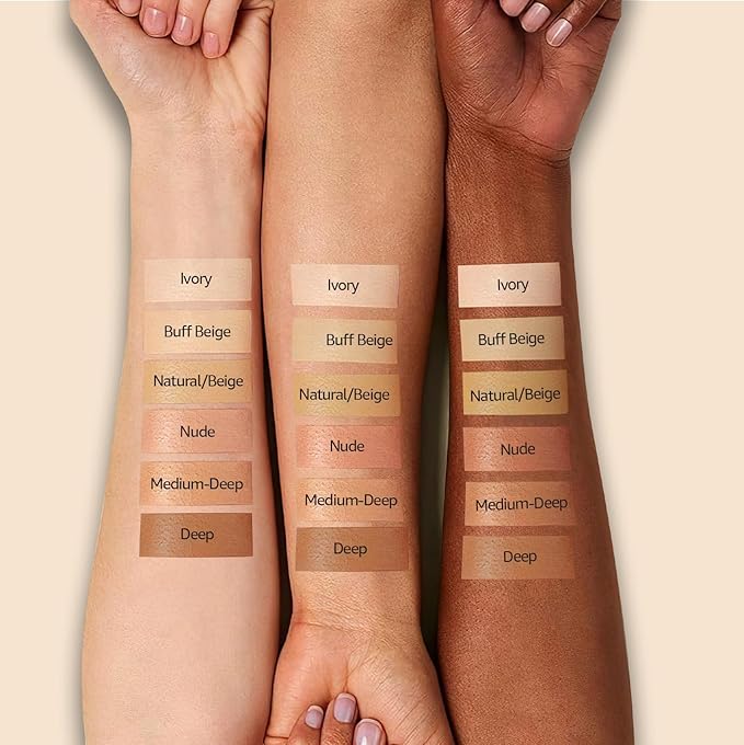 Mushroom Head Air Cushion CC Cream Foundation - Moisturizing & Long-Lasting BB Cream Concealer Makeup Base for All Skin Types, Brighten Long - Lasting Even Color Correcting Concealer (Buff Beige)-Velvo Beauty