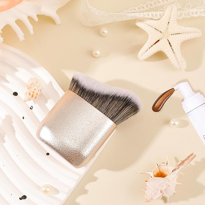 docolor Self Tanner Brush Body Makeup Brush for Flawless Face and Body Makeup, Sunless Tanner Blending Brush Body Brush for Self Tanner, Bronzer, Foundation, Vegan & Cruelty Free-Velvo Beauty