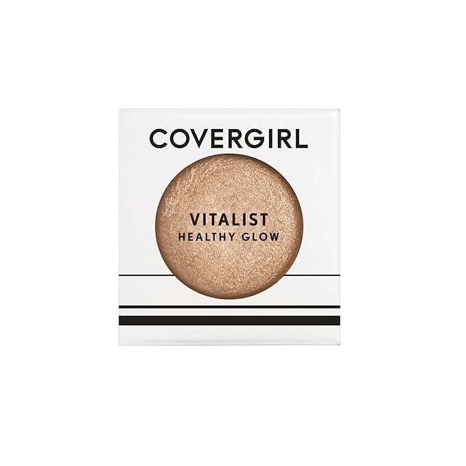 COVERGIRL Vitalist Healthy Glow Highlighter, Candlelit, 0.11 Pound (packaging may vary)-Velvo Beauty