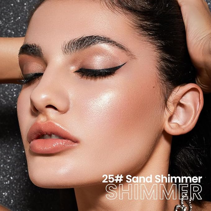 evpct 2Pcs Cream Eye Shadow Brightener Sticks Set for Eyes, Caramel Matte Pencil Eye shadow Applicator Stick Pen Palette Makeup Waterproof sombras en crema para ojos 25 + 29-Velvo Beauty