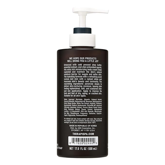 Scented Body Lotion for Women – Hydrating & Nourishing Moisturizer with Shea Butter, Ceramides & Panthenol for Dry Skin – Inclusive for Everyone (White Tea, 17.0 fl oz)-Velvo Beauty