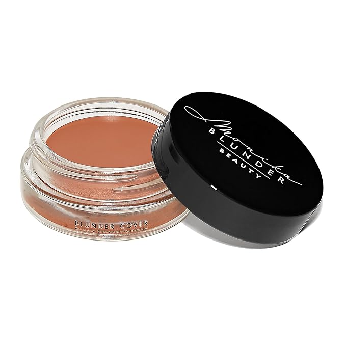 Monika Blunder Beauty - Blunder Cover Foundation Concealer - Shade: 6.5 - Sechs.5 - Deep Red Undertones - Clean Beauty, Cruelty-Free, Vegan, All-In-One - 0.62 oz-Velvo Beauty