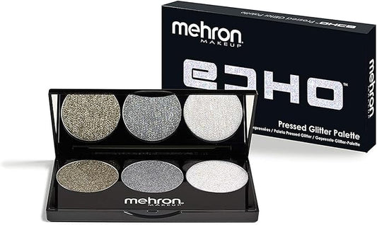 Mehron ECHO Pressed Glitter Palette-Velvo Beauty