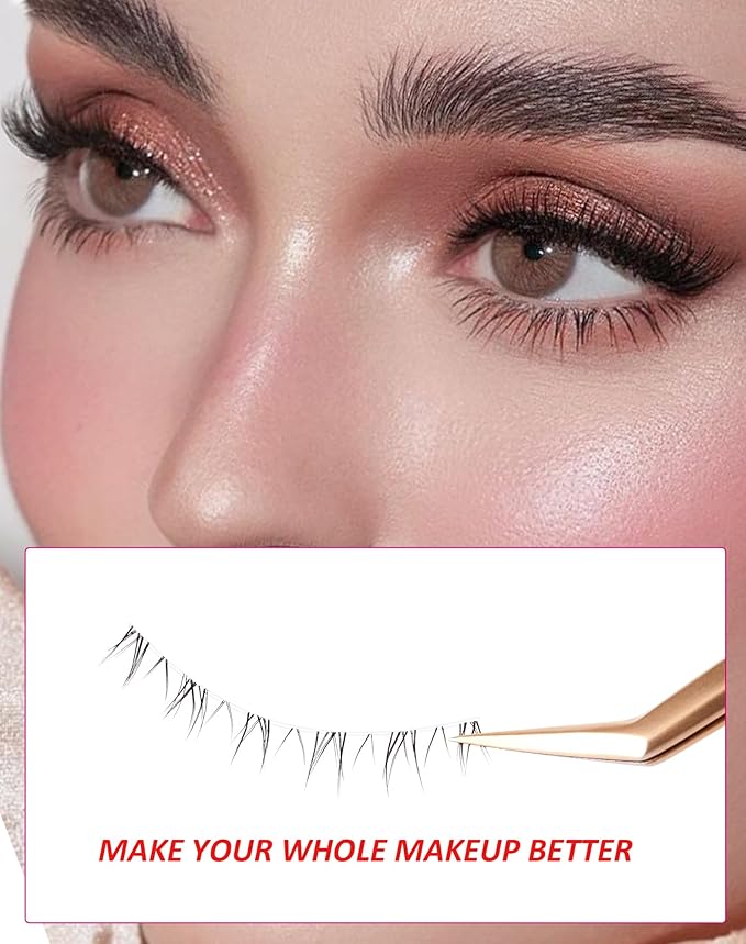 Eyelashes False Bottom Lashes Lower Lashes Fake Bottom Eyelashes 7 Pairs R-2-Velvo Beauty