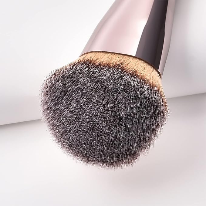 Professional Angled Foundation Brush Premium Synthetic Kabuki Makeup Brush Bronzer Contour Brush Cosmetic Applicator for Blending Liquid Powder BB Cream Vegan Brochas de Maquillaje-Velvo Beauty