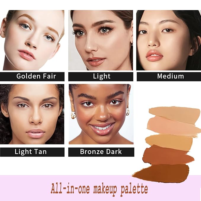 12 Color Correcting Concealer Palette, Cream Color Corrector Contour Makeup Palette,Contouring Foundation Highlighting Concealer Palette for Conceals Dark Circles, Redness, Acne, Blemish-Velvo Beauty