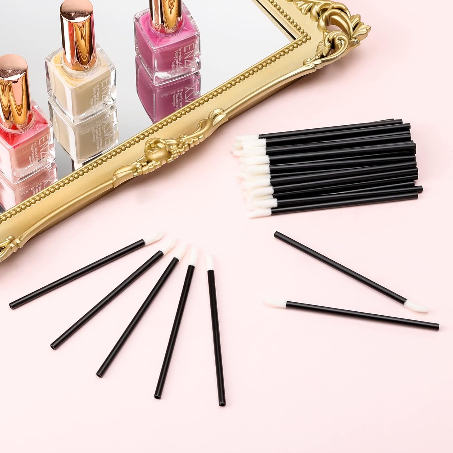 700 Piece Disposable Lip Wands - Lip Brushes, Lipstick & Gloss Applicators - Lint Free Makeup Applicator Brush Beauty Tool-Velvo Beauty
