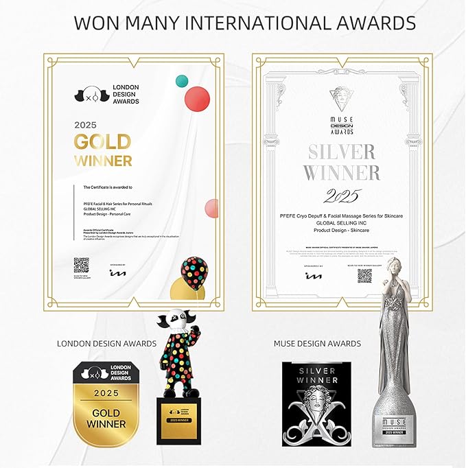 Stainless Steel Face Roller - Metal Facial Cooling Massager for Face and Eyes, Esthetician Supplies Cold Roller for Puffiness, Wrinkles, Dark Circles-Velvo Beauty