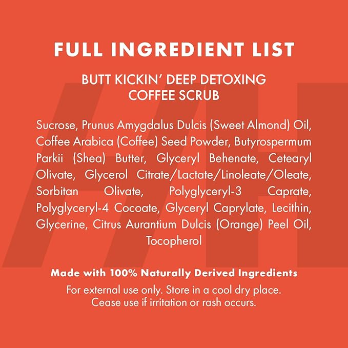 Coffee Scrub Foot & Body Exfoliator Infused with Vitamin E and Orange Peel Natural Exfoliating Sugar Body Scrub for Toning Cellulite Skin Care by Handmade Heroes-Velvo Beauty