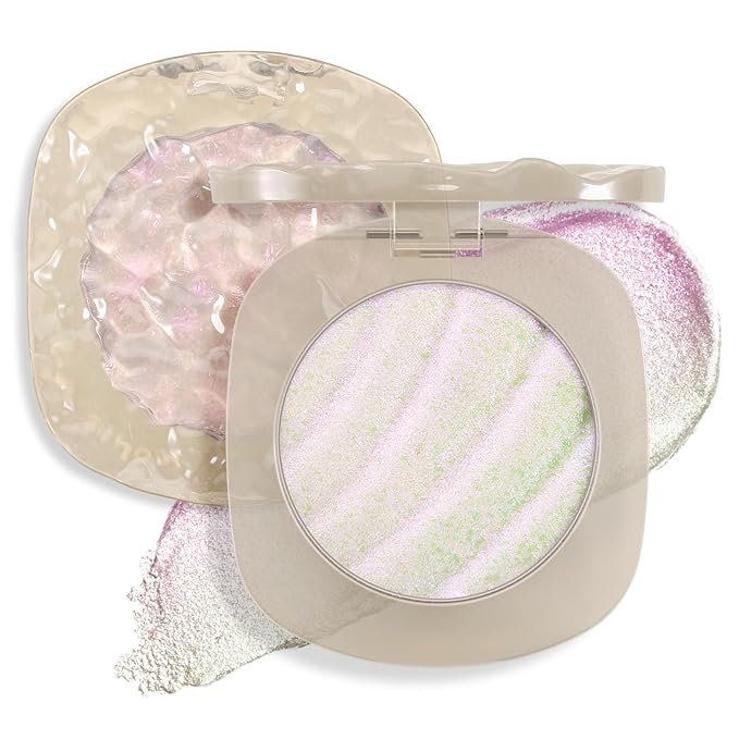 Boobeen Highlighter Makeup Palette, Long Lasting Glow Shimmer Illuminator Contour Powder for Face Radiant Glow-Velvo Beauty