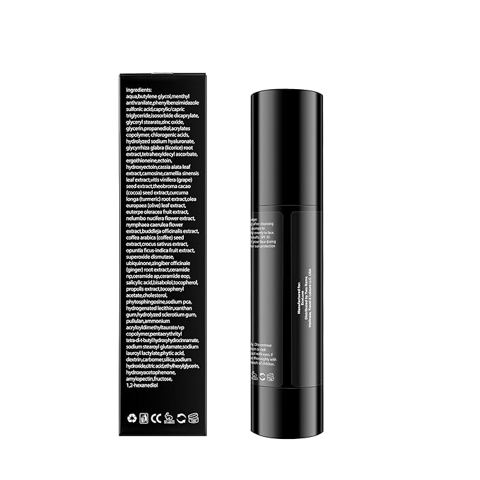 Vitamin C & Propolis Serum with SPF 35 – Daily Defense Brightening & Hydrating Antioxidant Face Serum for Sensitive Skin, Anti-Aging & Sun Protection-Velvo Beauty