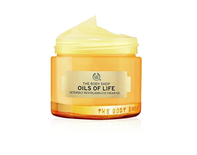 The Body Shop Oils of Life Intensely Revitalising Eye Cream Gel, 0.69 oz.-Velvo Beauty