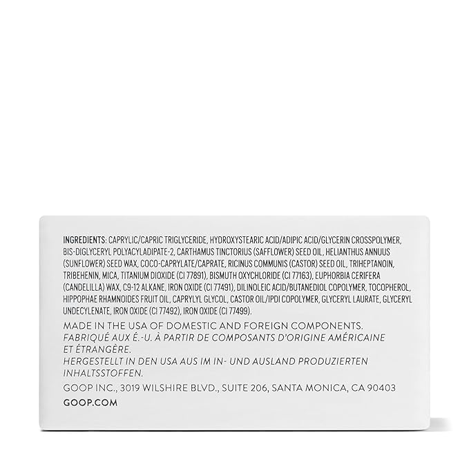 goop Beauty Cream Blush | Sheer Pop of Color for Lips & Cheeks | Vitamin C, Vitamin E & Safflower Oil | Natural Makeup for Glowing Skin | 0.5 oz | Whiskey - Warm Terracotta