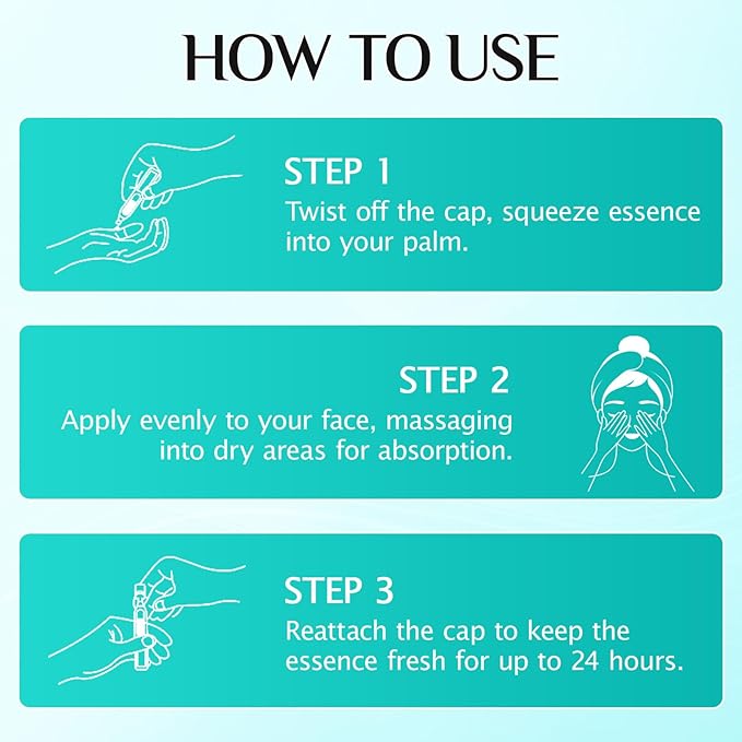 Hyaluronic Acid Serum for Face, 3% Hyaluronic Acid Serum Ultra-Hydrating Tube, Anti Aging Single-Use Vials Skincare for Dry Skin, Smoother Skin, Deep Moisturizing, Pre-Makeup Skincare - 1 Box of 30-Velvo Beauty