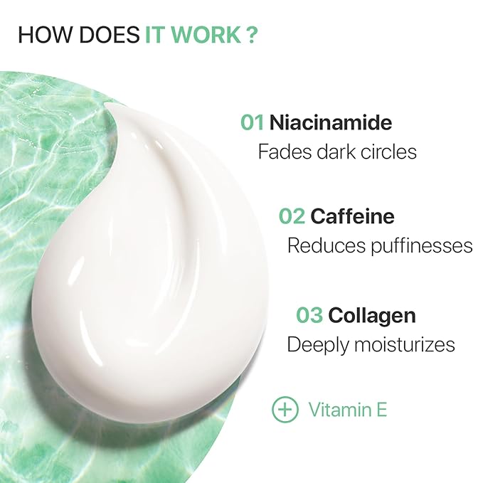 REMEDIAL PAX Eye Cream for Dark Circles and Puffiness, Bags Under Eyes Treatment, Anti-Aging Collagen Eye Cream for Wrinkles, Day & Night Caffeine Eye Cream with Niacinamide Dimethicone-Velvo Beauty