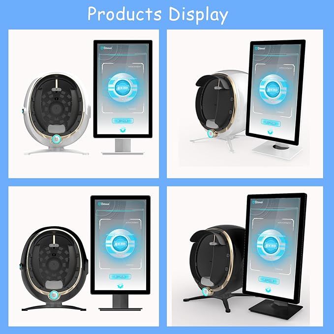 Professional Skin Analyzer Machine - Cobbawe Facial Skin Detection & Analysis for Healthy Skin Care (MJ-W-21.5)-Velvo Beauty
