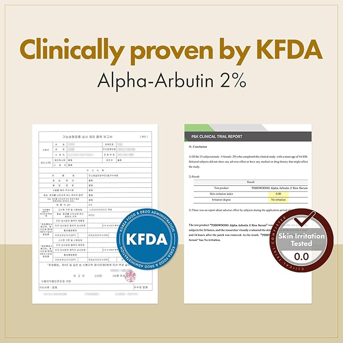 Alpha Arbutin 2% Rice Serum, Rice 746,074ppm, Alpha-Arbutin 20,000ppm, Glow, Glass skin, Pigmentation, Acne Marks, Dark Spots, Even Skin Tone, Hydrating, Korean Skin Care, 33ml / 1.11 fl.oz.-Velvo Beauty