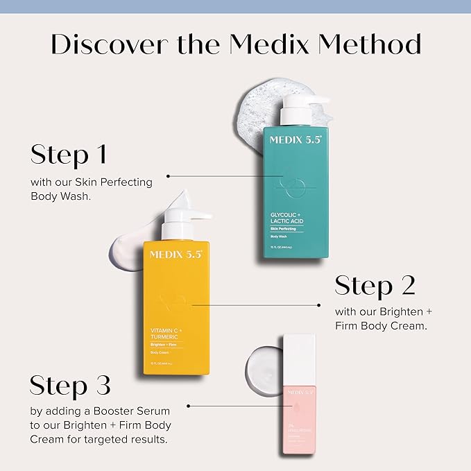 Medix 5.5 Vitamin C Cream Face Lotion & Body Lotion Moisturizer | Anti Aging Skin Care Firming & Brightening Cream Diminishes The Look Of Uneven Skin Tone, Age Spots, & Sun Damaged Dry Skin, (2-Pack)-Velvo Beauty