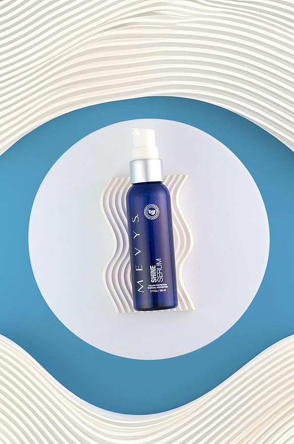 Shine Serum 2 Oz. (Color Protection - Thermal Protection), Hair Serum for Split Ends and Healthy Hair, Hair Style and Frizz Control, Hair Protector for Heating Tools, Seal Color and Color Care-Velvo Beauty