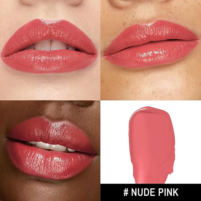 3Pc Moisture Lipsticks for Women Brown Nude Pink Lipstick Hydrate Tinted Lip Balm for Dry Cracked Lips Glossy Lip Color, MA55/58/62-Velvo Beauty