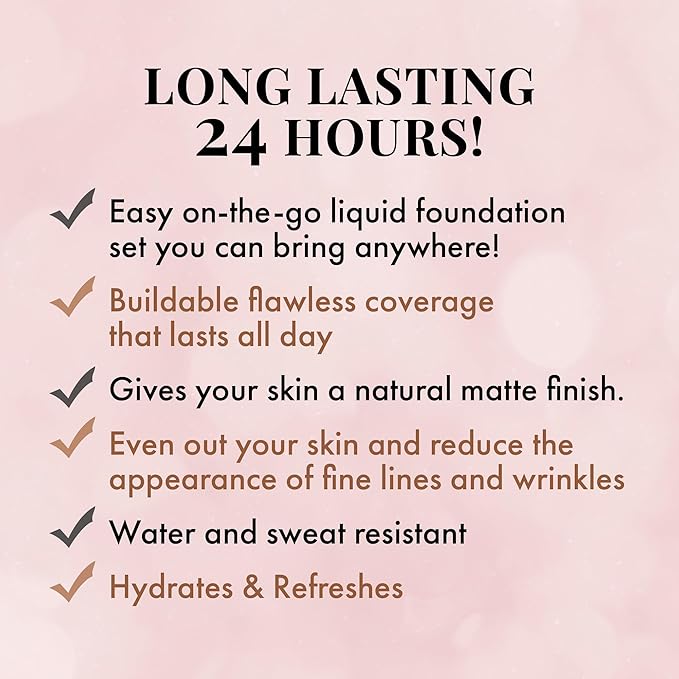 MagicMinerals AirCushion Foundation & Liquid Silk Primer by Jerome Alexander, Makeup with Skincare Active Ingredients, Full Buildable Coverage (Dark)-Velvo Beauty