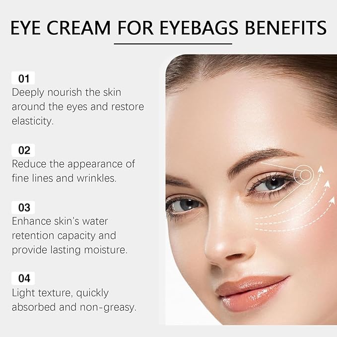 Eyephalt Eyebag Cream for Puffiness, Dark Circles & Fine Lines, Wrinkle, Anti-Aging Under Eye Moisturizer-Velvo Beauty