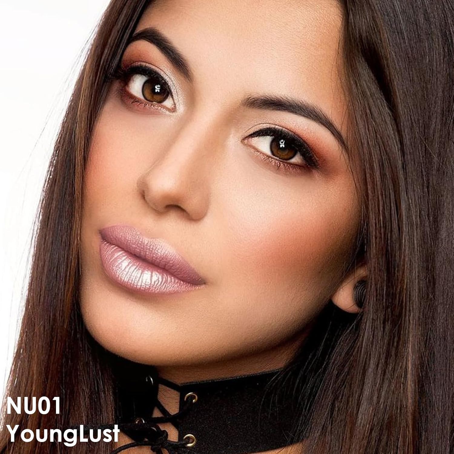 FOCALLURE Metallic Liquid Lipstick,Non Stick Cup Lip Gloss,High Impact Lip Color with Transfer-proof Wear,Long Lasting & Waterproof Lipstick Makeup for Women,YoungLust-Velvo Beauty