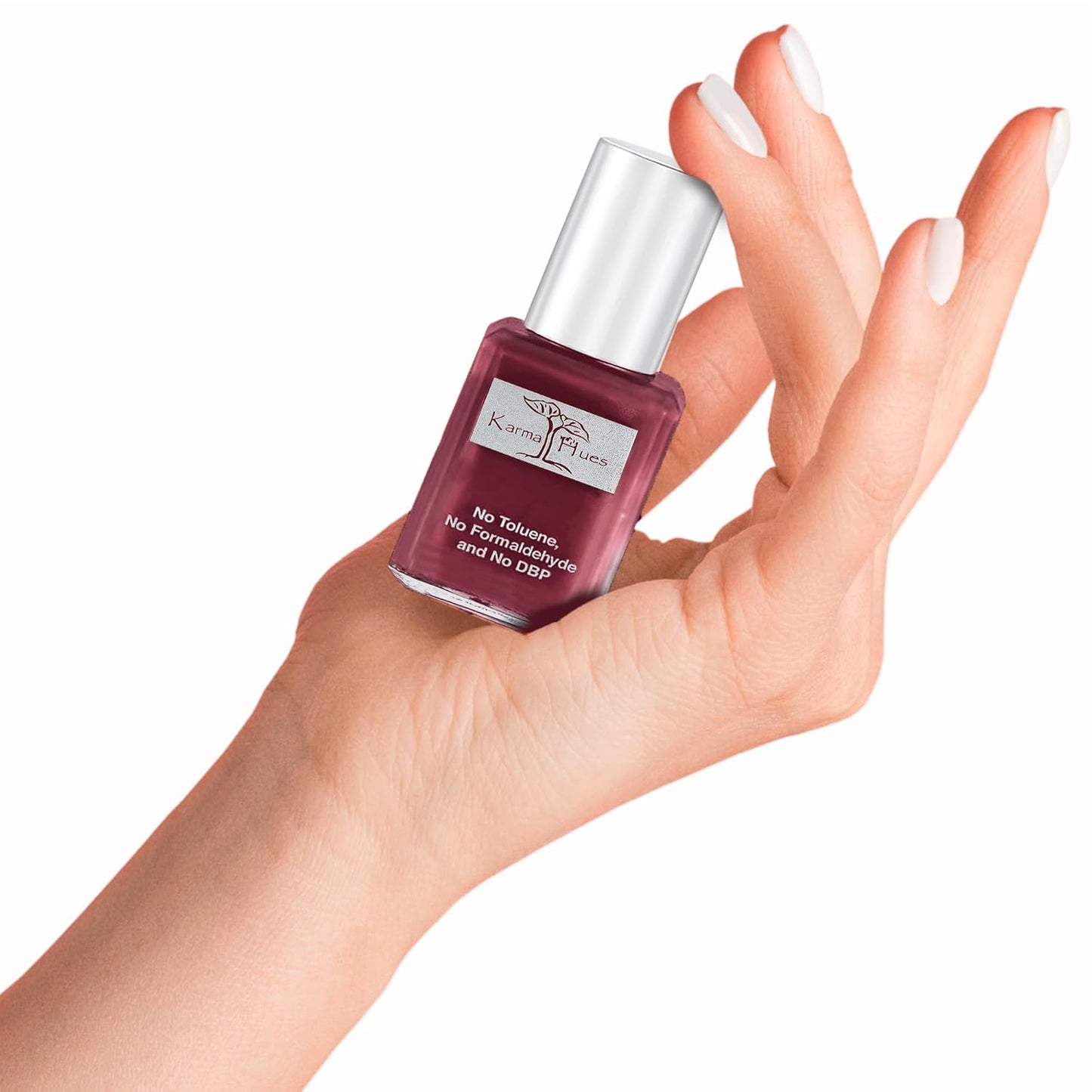 karma organic Natural Nail Polish, Vegan, and Cruelty-Free, No Toluene, No Formaldehyde, No DBP, and Free of TPHP, Rum Runner-Velvo Beauty