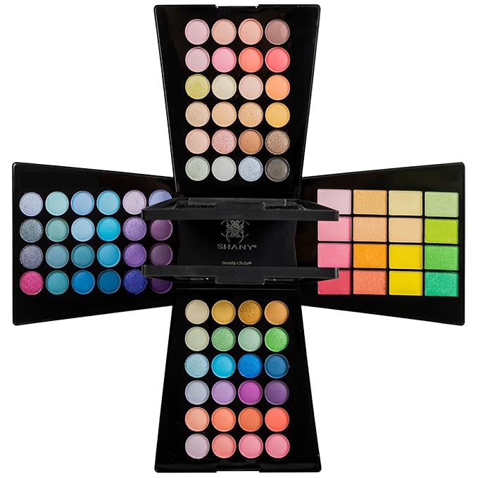 The SHANY Beauty Cliche Makeup Set - All-in-One Makeup Palette with Eyeshadows, Face Powders, and Blushes-Velvo Beauty