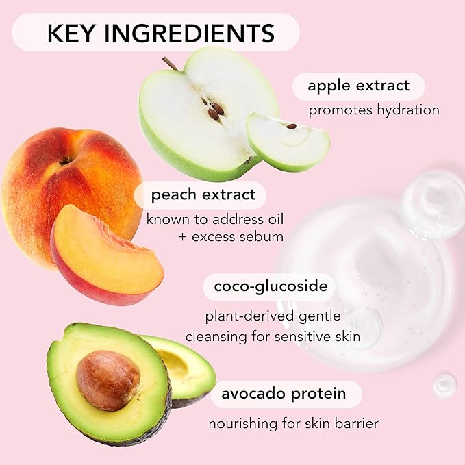 Saturday Skin Face Cleanser Hydrating Foam Cleanser Natural ingredients Anti-aging | Makeup Remover and Face Wash | Fragrance Free Ideal for Sensitive, Dry Skin Korean Skincare-Velvo Beauty