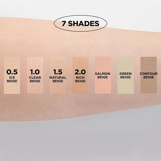 THESAEM Cover Perfection Concealer Pencil – Non Comedogenic spot Eraser - Conceal Blemish,Aging Spot,Acne&Freckle – Multi-Use Under Eye Concealer for Dark Circle,1.4g (0.5 Ice Beige)-Velvo Beauty