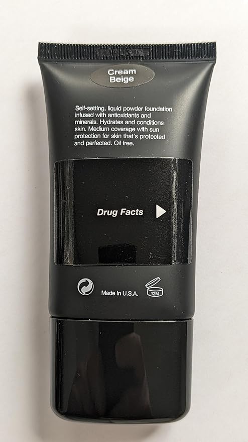 Jolie Mineral Liquid Powder Foundation SPF 15 1 Fl. Oz. Hypoallergenic - For All Skin Types (Cream Beige)-Velvo Beauty