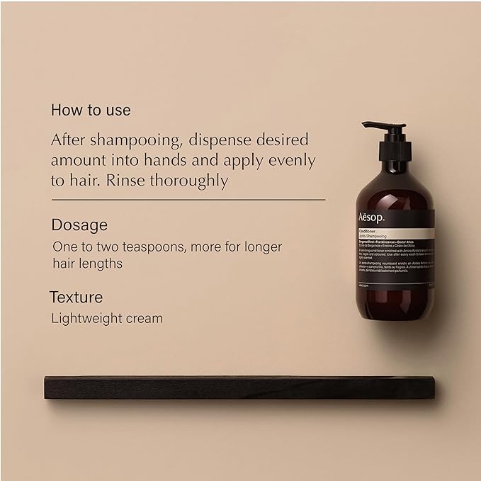 Aesop Shampoo & Conditioner Set | Hydrates, Softens, & Adds Shine | All Hair Types | 16.9 oz / 500mL-Velvo Beauty