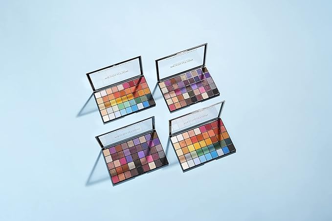 Makeup Revolution Maxi Reloaded Palette, Eyeshadow Palette, 45 Highly Pigmented Matte Shades, Monster Mattes, 1.35g Great Holiday Gift-Velvo Beauty