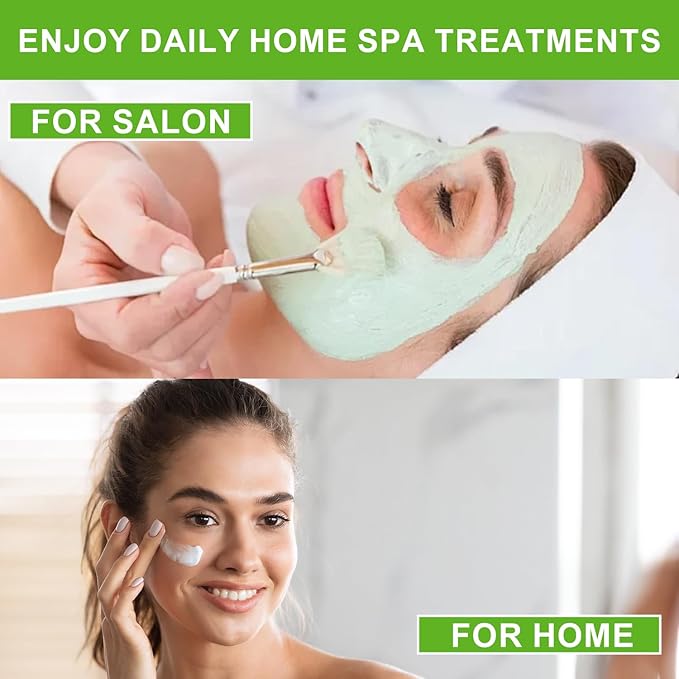 TJE Green Tea Clay Mask, Green Tea Cleanse Face Mask, Deep Pore Cleansing Mask, Moisturizing & Purifying, Remove Blackheads & Acne for All Skin Types-Velvo Beauty