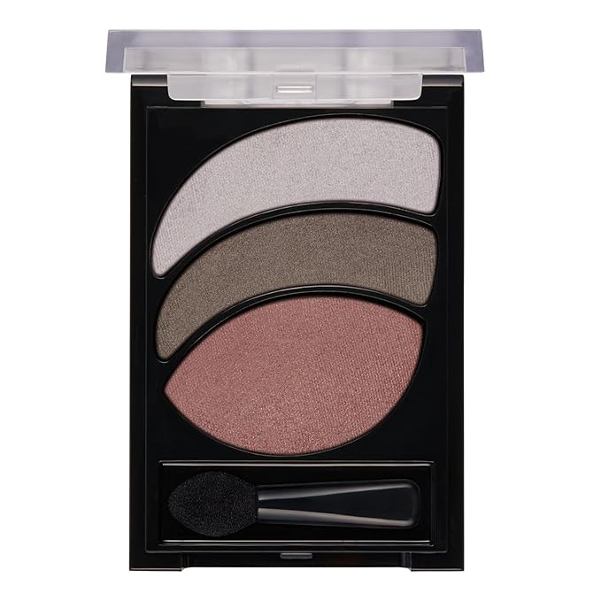 Almay Shadow Trio Palette, Longlasting Smoky Eyeshadow Makeup, Three Shades, Hypoallergenic, 010 Mulberry Moonlight, 0.087 oz-Velvo Beauty
