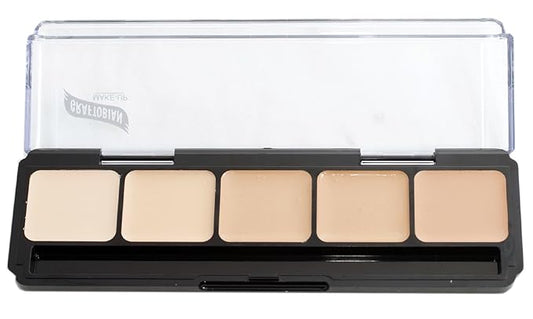 HD High-Definition Glamour Creme Palette, Warm #1-Velvo Beauty