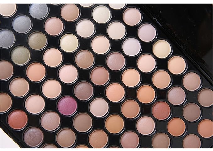 Pro 88 Colors Shimmer and Matte Eyeshadow Palette Eye Shadow Makeup Kit Cosmetic Contouring Kit #1-Velvo Beauty