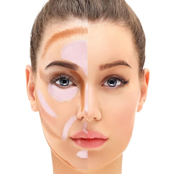 Boobeen Highlighter Makeup Stick Highlighter Bronzer Stick Glow Face Illuminator Highlight Contouring Sticks Waterproof Long-lasting-Velvo Beauty