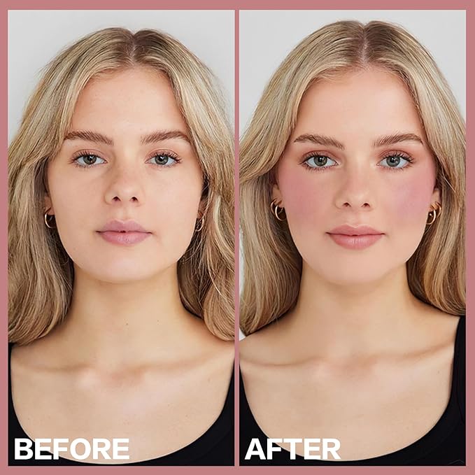 2Pcs Cream Blush Makeup Stick,Monochromatic Multi-Stick Face Blush for Cheek,Lip and Eye,Matte and Dewy Finish for Long Wearing,Easy Application.DELECTABLE-Velvo Beauty