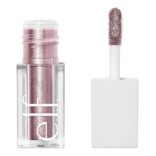 e.l.f. Liquid Metallic Eyeshadow, Gel Formula, High-Impact Multi-Dimensional Finish, One-Swipe Coverage, Little Dipper, 0.1 Fl Oz (3mL)-Velvo Beauty