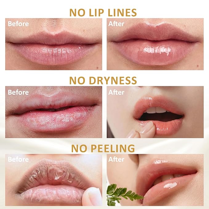 DMSKY Bee Lip Balm Honey Pot 12 PCS, Propolis Lip Mask Overnight, Moisturizing Hydrating Lip Sleeping Mask Prevention Dry and Cracked, Reduce Lip Lines-Velvo Beauty