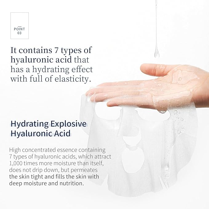 WELLDERMA Sapphire Collagen Hydro Essential Mask 10 Sheets Skin Soothing Calming-Velvo Beauty